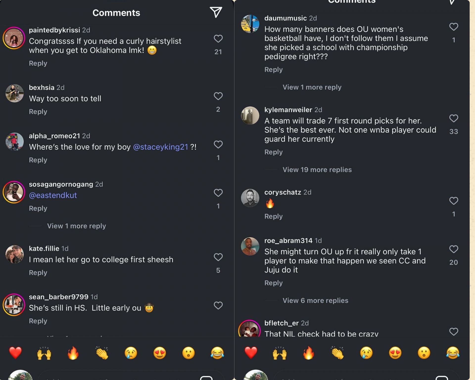 Reactions to Aaliyah Chavez's way-too-early NBA projection